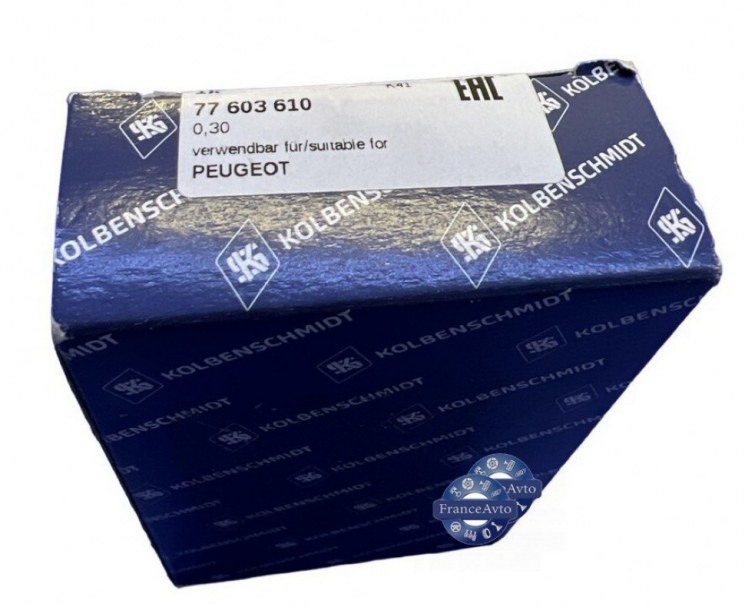 Вкладыши шатунные (комплект, +0,30) Citroen c4, c5, Berlingo, Jumpy, Peugeot 307, 308, 407, 607, 806, Partner, Expert, iran khodro Samand (арт. 77603610)